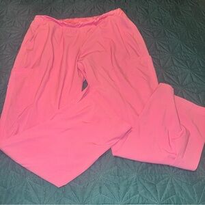 Bubble gum pink Med Couture Scrub Pants Women’s Large L